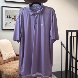 Peter Millar Lavender Polo Shirt